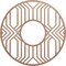 Ekena Millwork Empire Wood Fretwork Pierced Ceiling Medallion, Wood (Paint Grade), 30"OD x 11"ID x 3/8"T CMWP30X30X0375EPMF - alternate 1